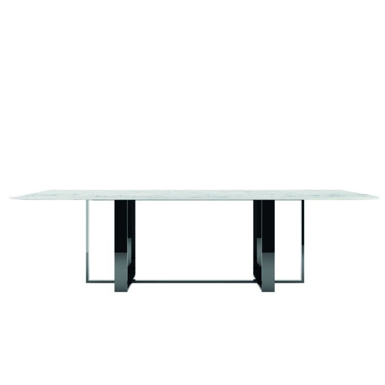 zulu_dining_table_black_chrome_marble_white_design_bauhaus